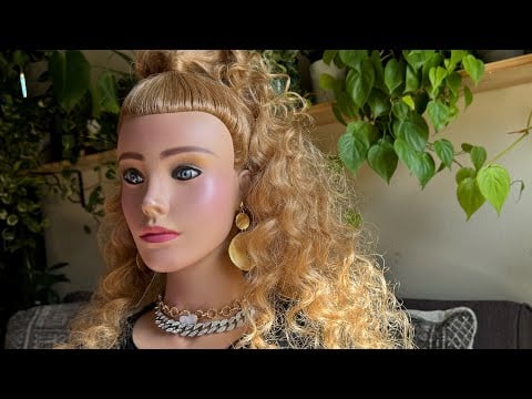 ASMR Beyoncé Hair and Makeup Inspired | Hairstyle | Hairstyling - Perfectionist - Finishing Touches