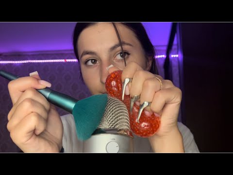 Asmr 100 triggers in 1 minute