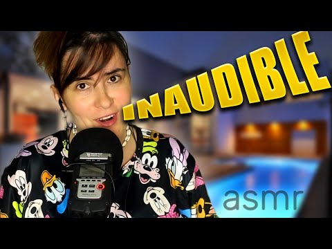 Otro vídeo de INAUDIBLE en ASMR 🤷‍♀️