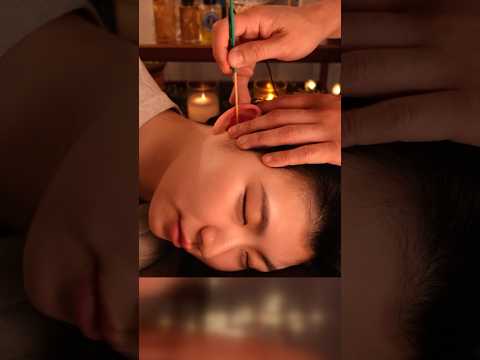 睡眠導入🥱リアル耳かきマッサージ #asmr #睡眠導入 #asmrsleep