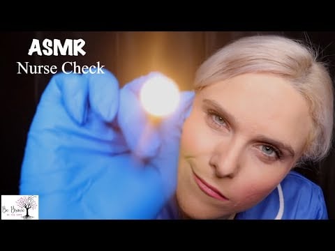ASMR Nurse Gives You A Health Check & The Flu Injection