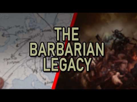 The First Barbarian Kingdoms in Europe With facts | ASMR Historical Maps Tracing