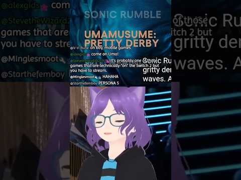 WHAT is the best mobile game??? #vtuber #umamusume #thegameawards