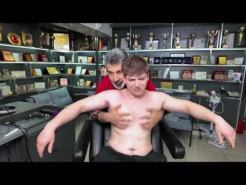 YOUR ASMR SLEEP FRIEND MUNUR ONKAN FOR PERFECT SLEEP! RELAXING CHEST AND  BODY MASSAGE