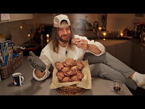 ASMR | You WILL SLEEP Baking Double Chocolate Chip Cookies 🍪