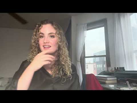 get ready with me for my job interview!! AMSR