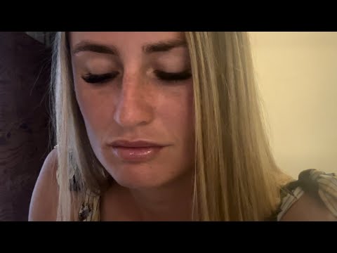 ASMR Lens licking/lens fogging, adhd games, hand movements GRWM