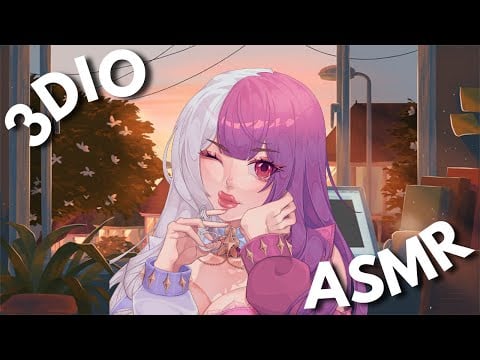 ASMR Random ear triggers while you work ♡ (Binaural) (3DIO)