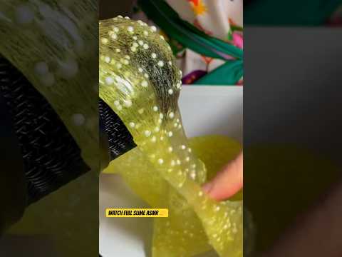 Satisfying SLIME ASMR 😍🍯#beepowerasmr #slime#slimeasmr #asmrsounds #slimeonmic #asmr