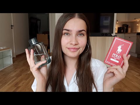 *ASMR* Min (före detta) sambos parfymsamling på svenska 🇸🇪