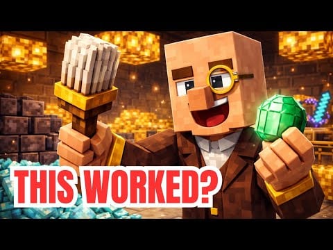 Minecraft ASMR Roleplay: Emerald and Gem Counting and Cleaning