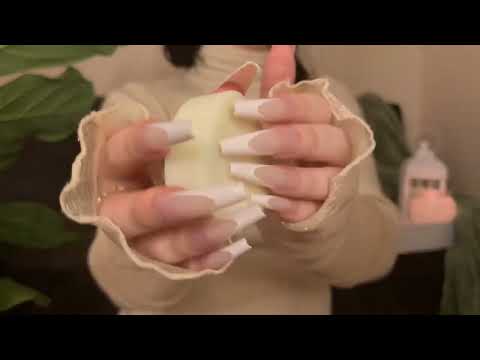 *one minute asmr* fast not aggressive soap tapping (no talking)