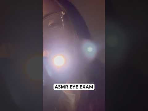ASMR Eye Exam Roleplay 👀 #asmr #asmrroleplay #medicalasmr #asmreyeexam