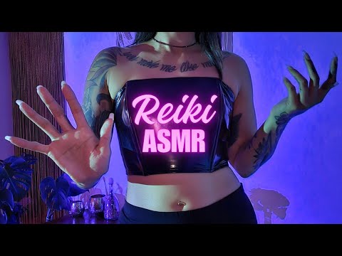 Reiki ASMR l finger fluttering l hand movements l hypnotic l no talking l relaxation l relaxing