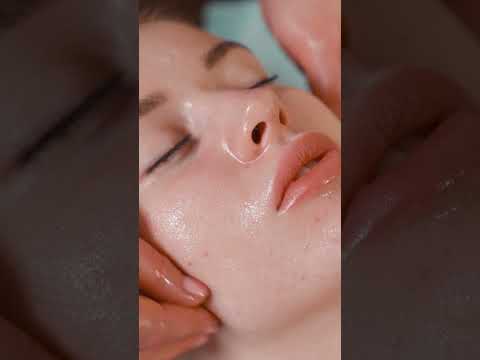 ASMR relaxing neck and facial massage for girl #asmrmassage
