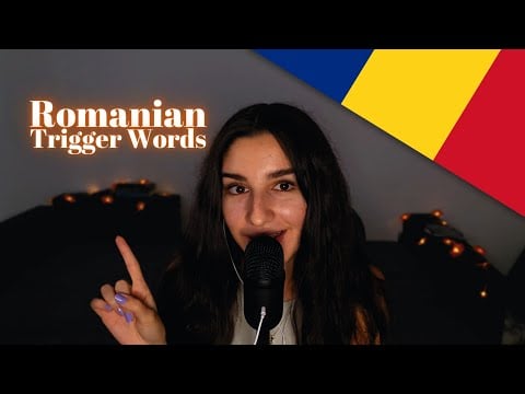 ASMR Teaching You Romanian Trigger Words 🇹🇩 Very Tingly Lesson