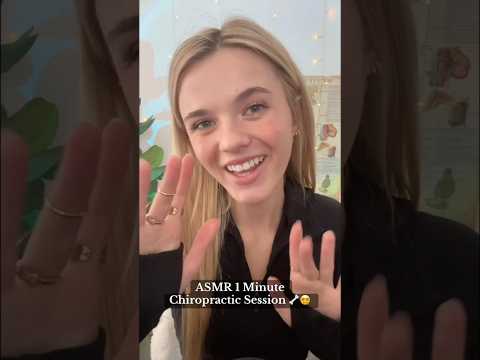 ASMR Chiropracror Roleplay 🖤 #asmr #asmrvideo #chiropractor #chiropractic #asmrsounds #relax