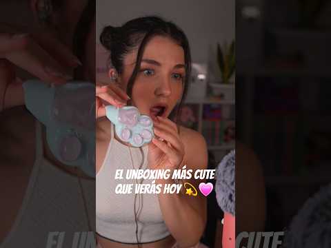 El unboxing más cute que verás hoy ☁️💗 #asmr #shorts #unboxing