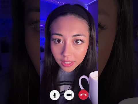 Asmr pov: we are video calling asmr 📲💁🏻‍♀️ P1 A new idea!! #asmr #asmrroleplay #asmrtapping