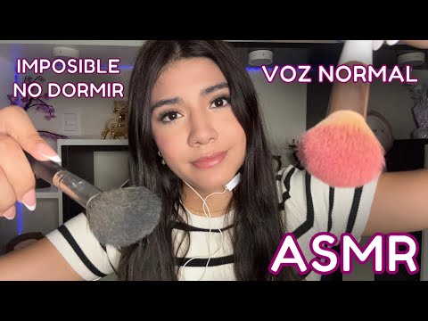 ASMR ESPAÑOL / con MI VOZ NORMAL + RELAJACIÓN GUIADA + sonidos de BOCA ricos (IMPOSIBLE no DORMIR)