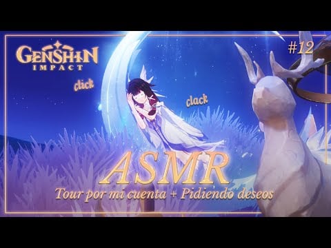 ASMR ✧ ¿Conseguiré a Columbina? + Tour por mi cuenta en Genshin Impact 🌙
