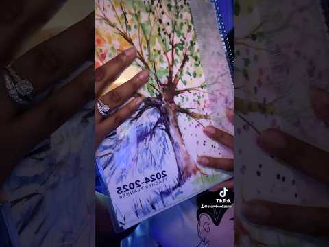 ASMR tapping sounds on my teacher planner! #asmr #tingles #booktapping #tutoring