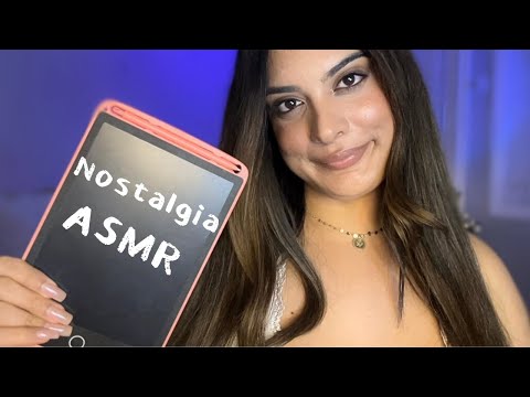 ASMR Triggers from Your Childhood (Crack an egg, Hair Play, Guess The Word, Inaudible Whispering...)