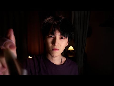 Fast makeup from your angry brother ASMR（get along very well but angry brother）