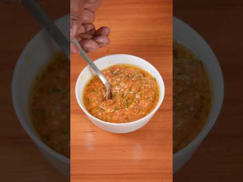 🔥 ASMR Viral Mango Tomato Chutney 🥭🍅 | Sweet & Tangy | Satisfying Cooking Sounds