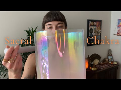 Reiki ASMR ~ Sacral chakra balancing | Alchemy singing bowl | Relaxing and calming | Energy healing
