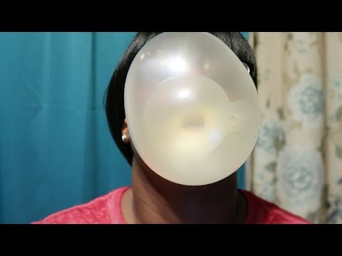 ASMR | BUBBLE GUM #3 | CHEWING GUM | POPPING | BLOWING BUBBLES | DOUBLE BUBBLES