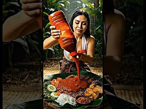 ASMR AI | Sudah Pernah Coba Ini? Mukbang Makanan Indonesia 🔥🍛 #mukbang #asmr #food #foodextream