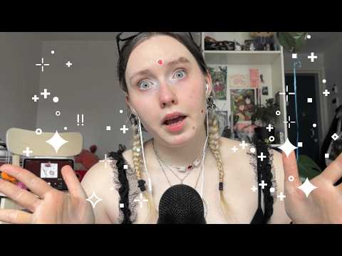 lofi asmr! plucking your negative energy!