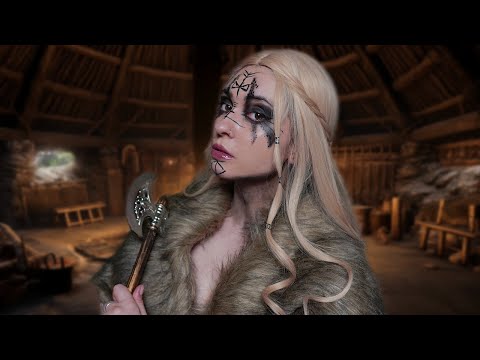 ASMR Vikinga cura tus heridas ✨ ASMR Roleplay