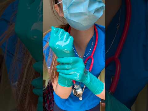 How is the patient feeling today? #nurse #latexgloves #medicalexam