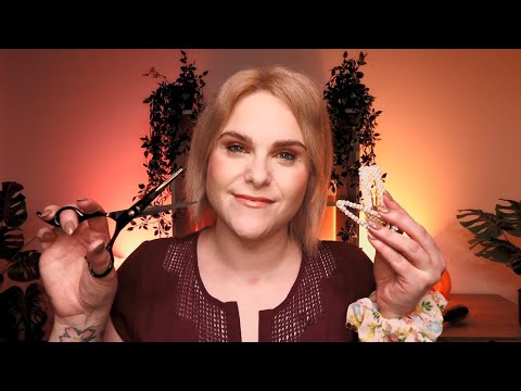 ASMR Haircut & Hair Trial