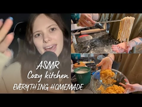 ASMR Cozy Kitchen: Everything Homemade✨👩🏻‍🍳(Whispered Voice Over)