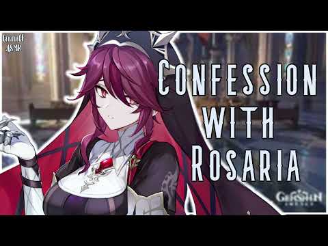 [F4A] Private Confession with Rosaria | Genshin Impact ASMR RP