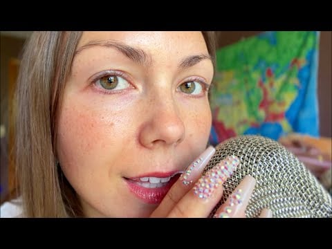 up close asmr w/ gentle scratches + soft rambling💙