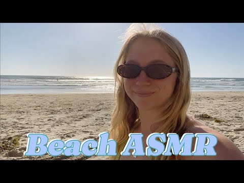 ASMR at the Beach (layered sounds) 🌊🐚🦀