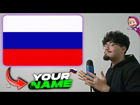 ASMR IN RUSSIAN 🇷🇺 (Popular names in russian & meanings💯🇷🇺)