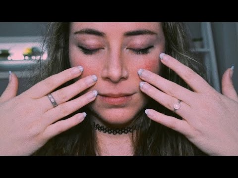 ASMR my face is plastic (no talking)