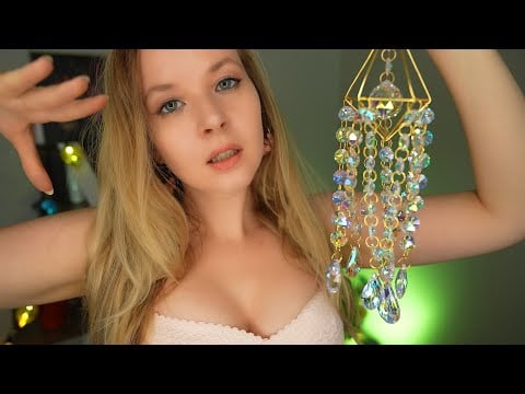 ASMR Healing your chakras 🧘‍♀️ Energy cleansing ✨ Positive vibes for your sleep 🙏