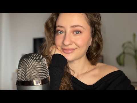 ASMR life update w/ furry special guest (close up whispering, tapping)