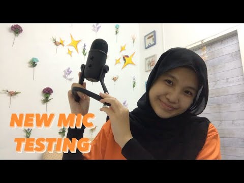 ASMR New Mic Testing | FIFINE K678