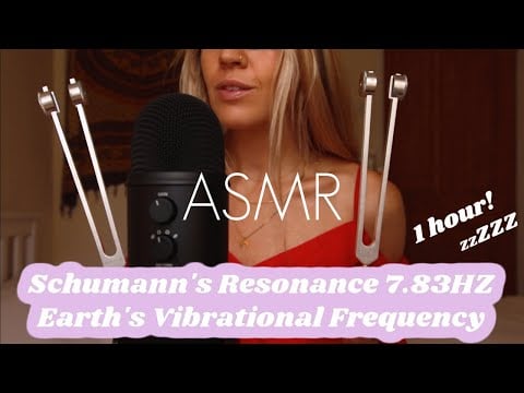 ASMR Shumann's Resonance 7.83HZ Earth's Natural Frequency Tone // HEALING SOUND! 1 hour 슈만의 공명7.83HZ