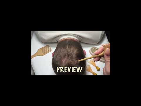 ASMR Scalp Massage & Hair brushing for sleep #asmr #asmrsounds #asmrvideo #deepsleep