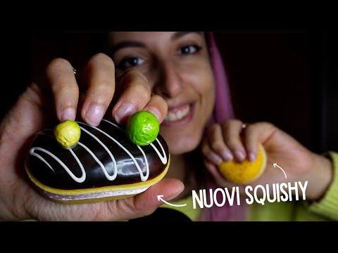 TI RILASSERAI TANTISSIMO 😍 NUOVI SQUISHY & WHISPERING INTENSO 💖 TASCAM | ASMR ITA