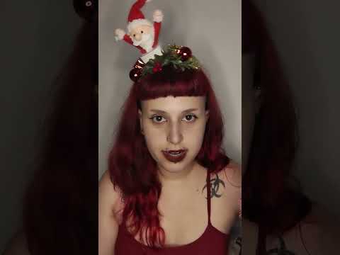 AMIGA TE MAQUIA para o NATAL em família  #asmr #asmrsounds