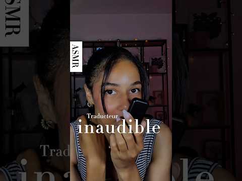 ASMR RP - Traducteur inaudible #asmrfr #roleplay #asmr #relax